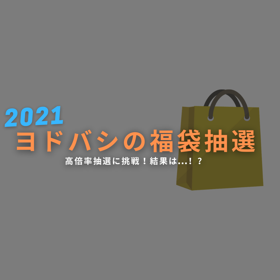 【2021】ヨドバシ・ドット・コムの福袋「夢のお年玉箱」の抽選に応募してみた！