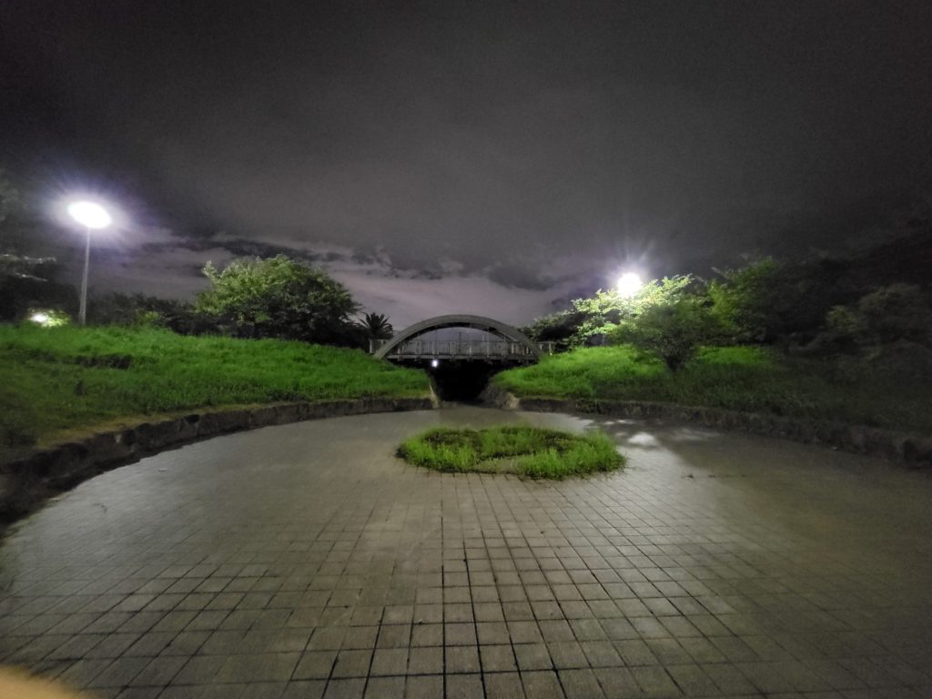 Galaxy Z Fold3 5G 夜間撮影 超広角