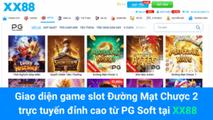 Giao diện game slot Đường Mạt Chược 2 trực tuyến đỉnh cao từ PG Soft tại XX88